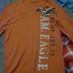 American Eagle Long sleeve Orange Size S